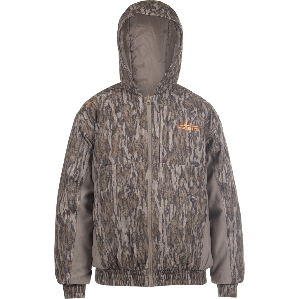 Habit Youth Cedar Branch Ins Waterproof Bomber YS-Mossy Oak New Bottomland / Timberwolf