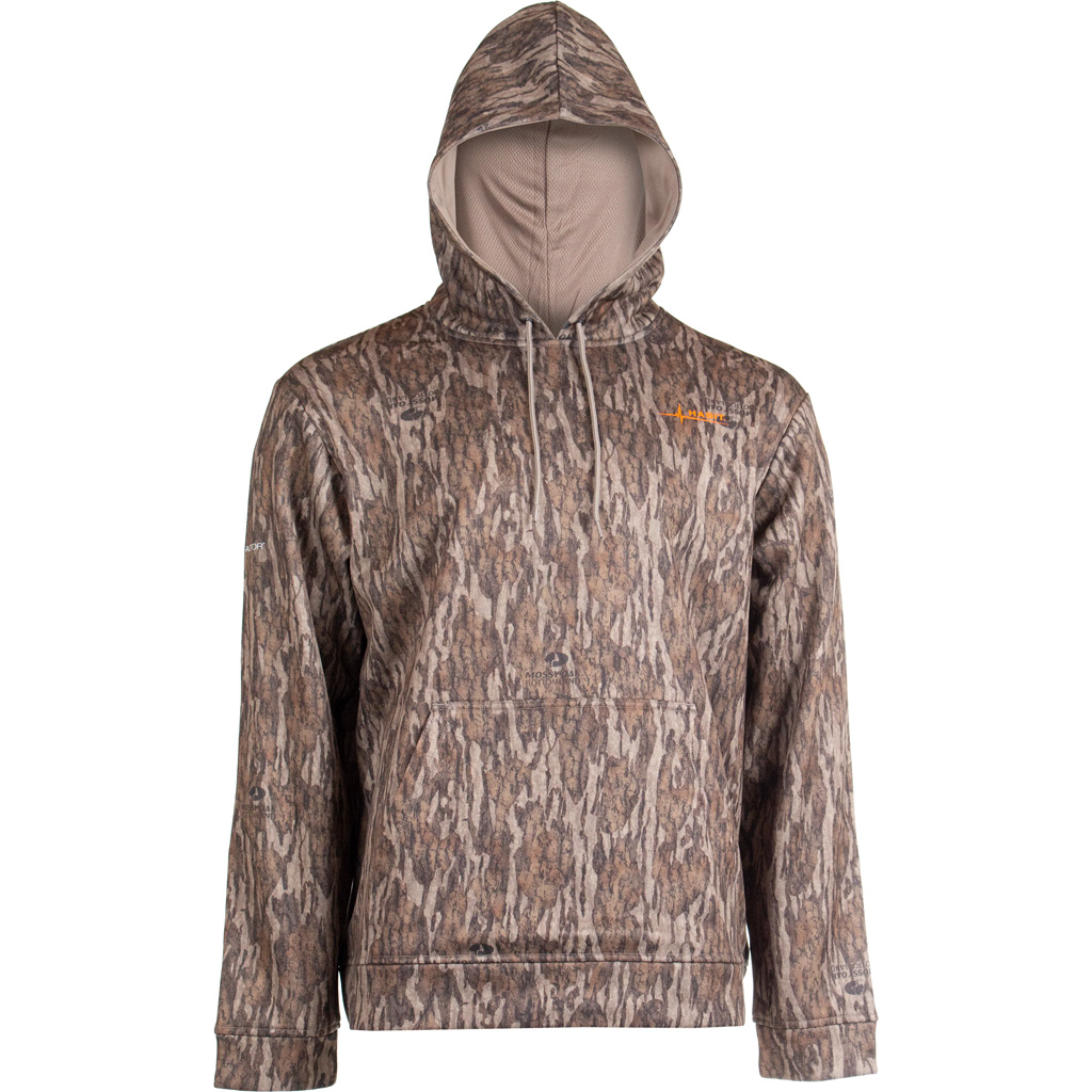 Habit Men's Summit Park Performance Hoodie M-Mossy Oak New Bottomland