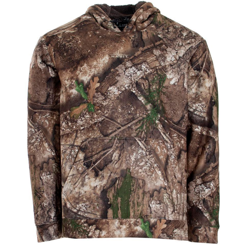 Habit Men's Bow String Sherpa Hoodie M-Realtree APX