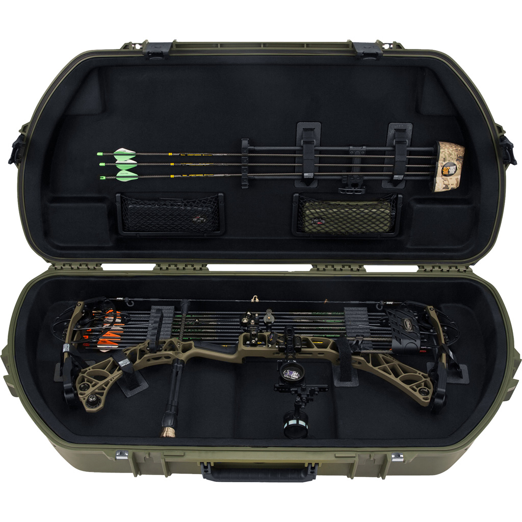 SKB Mathews iSeries Shaped Bow Case OD Green