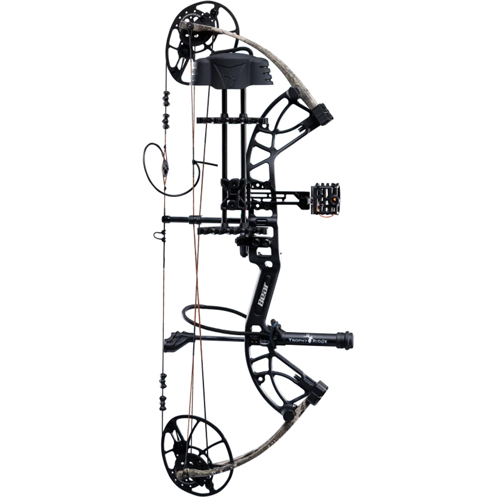 Bear Cruzer G4 RTH Bow Package Black/True Timber Strata 10-70 lbs. LH