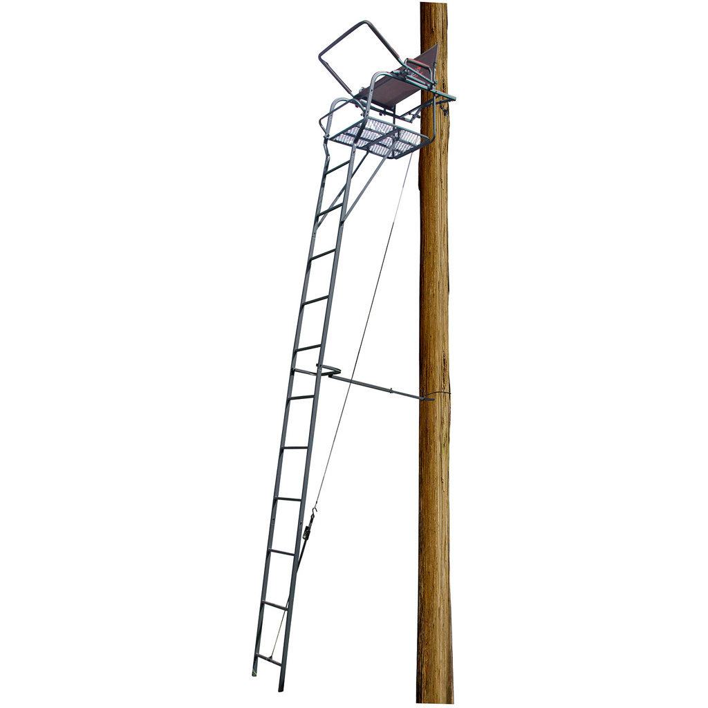 Trophy Treestands Maxgrip Elite Ladderstand Single Person 18.5 ft.