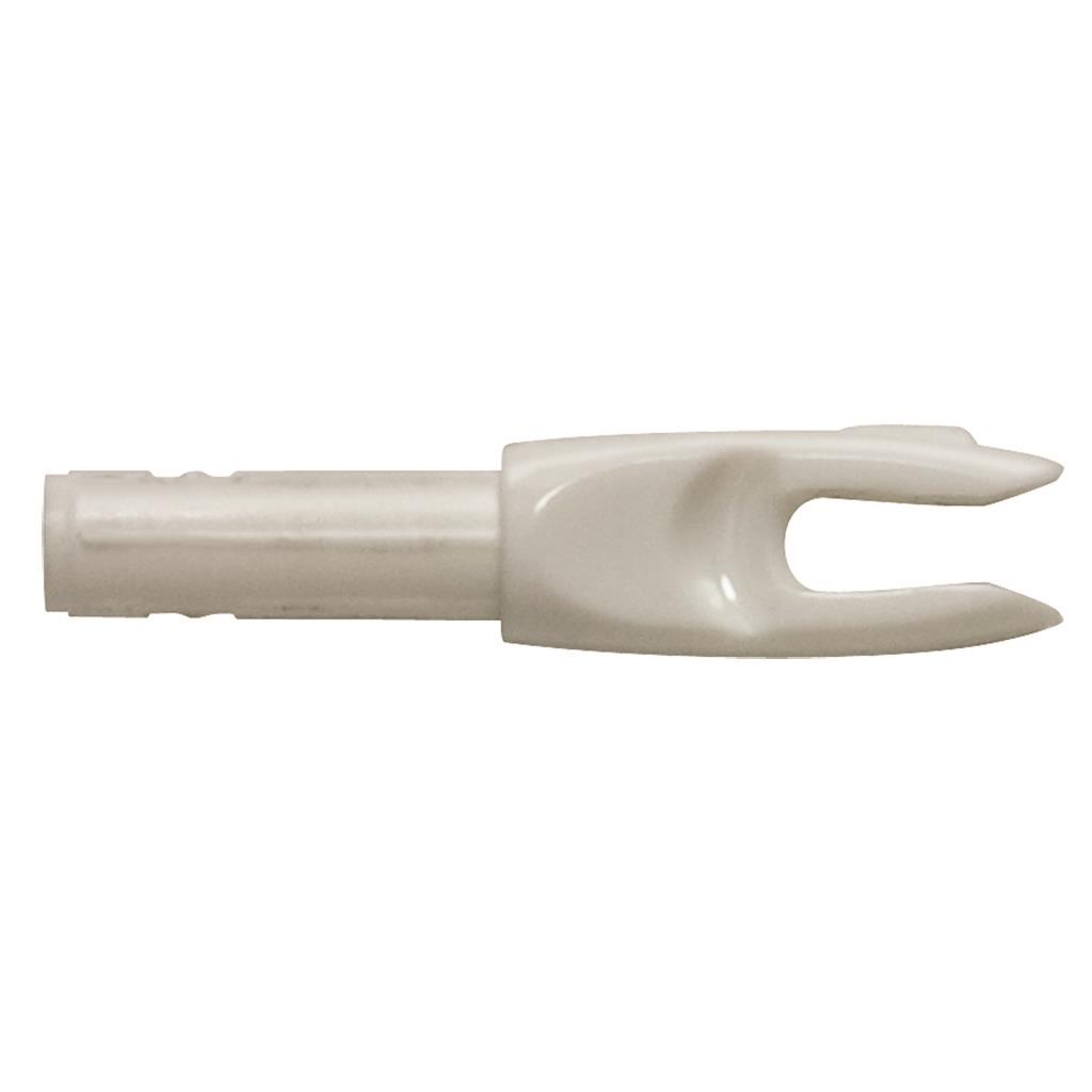 Easton 4mm G Nocks White Large Groove 100 pk.