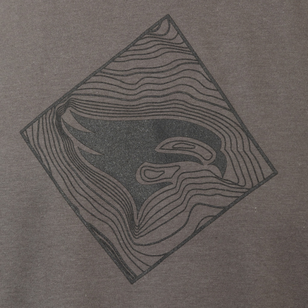 Elevation TOPO Tee Grey Medium