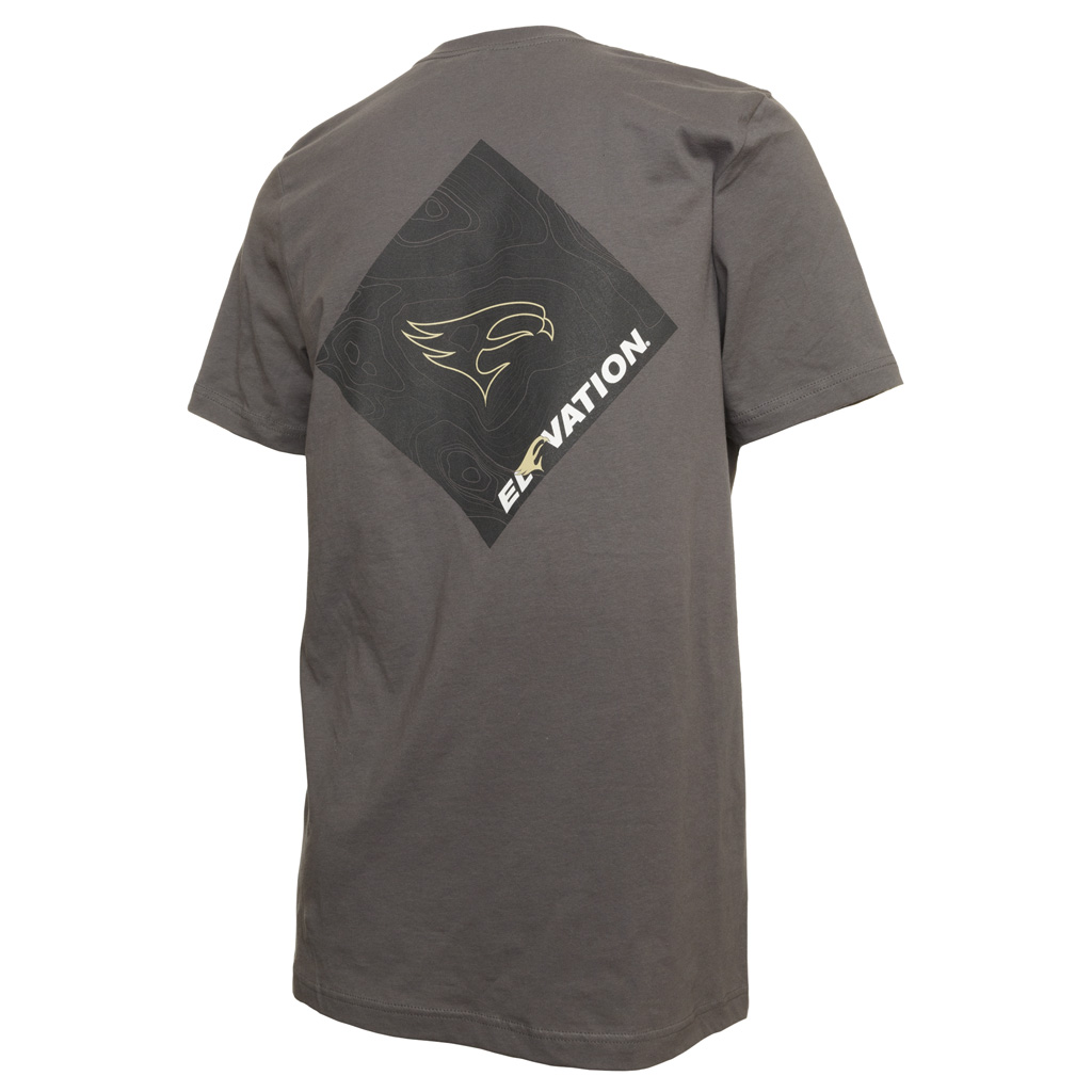 Elevation TOPO Tee Grey Large