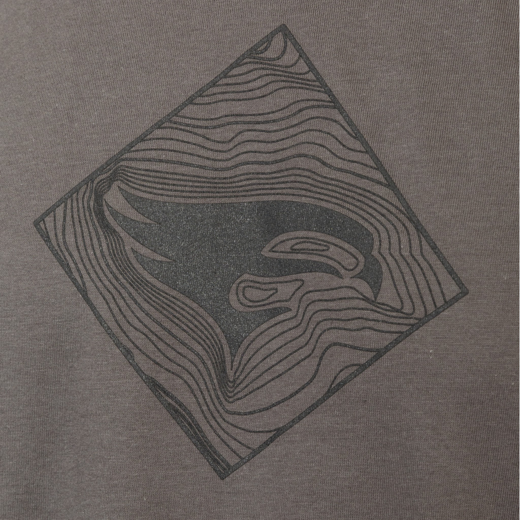 Elevation TOPO Tee Grey Large