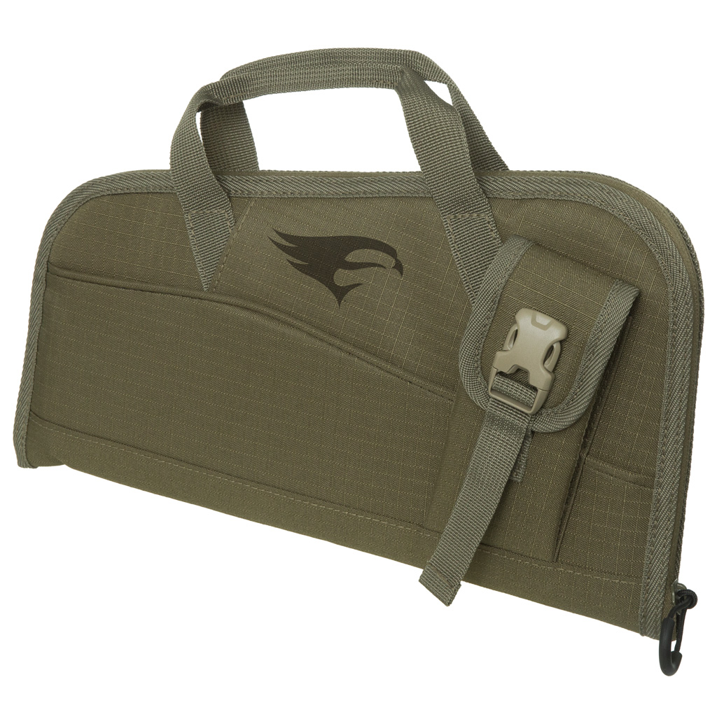 Elevation Peak Rifle/Pistol Case Combo Ambush Green 48 in. Case with 13.5 in. Rug