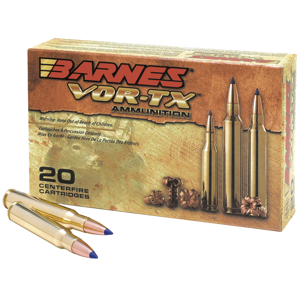 Barnes VOR-TX Rifle Ammo 6.5 Creedmoor 120 gr. TTSX BT 20 rd.