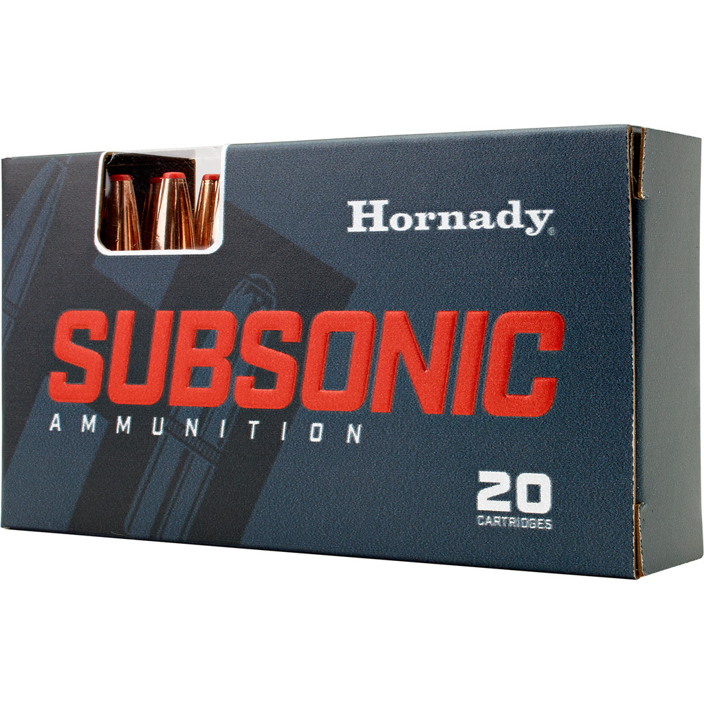 Hornady Subsonic Rifle Ammo 30-30 Win. 175 gr. Sub-X 20 rd.