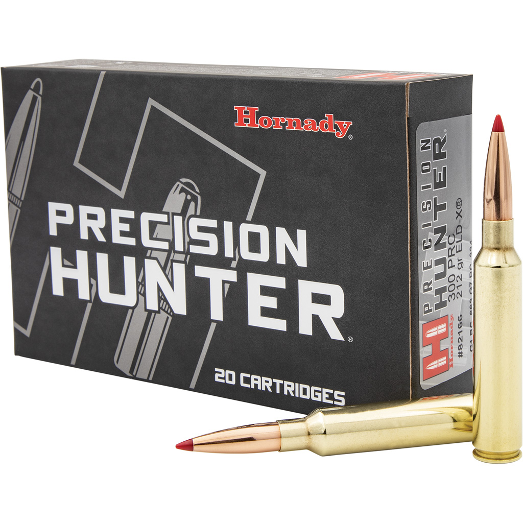 Hornady Precision Hunter Rifle Ammo 300 PRC 212 gr. ELD-X 20 rd.