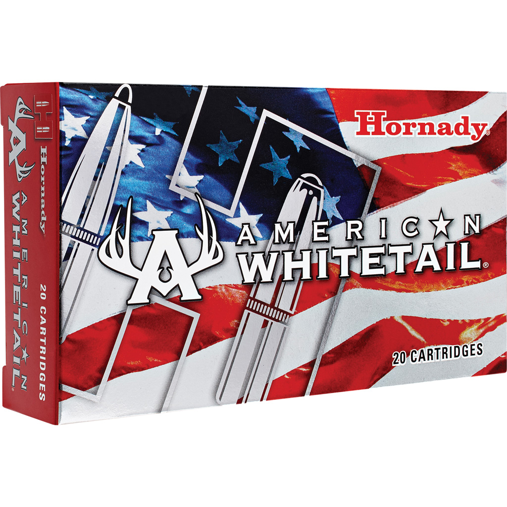 Hornady American Whitetail Rifle Ammo 7mm Rem. Mag. 154 gr. Interlock 20 rd.