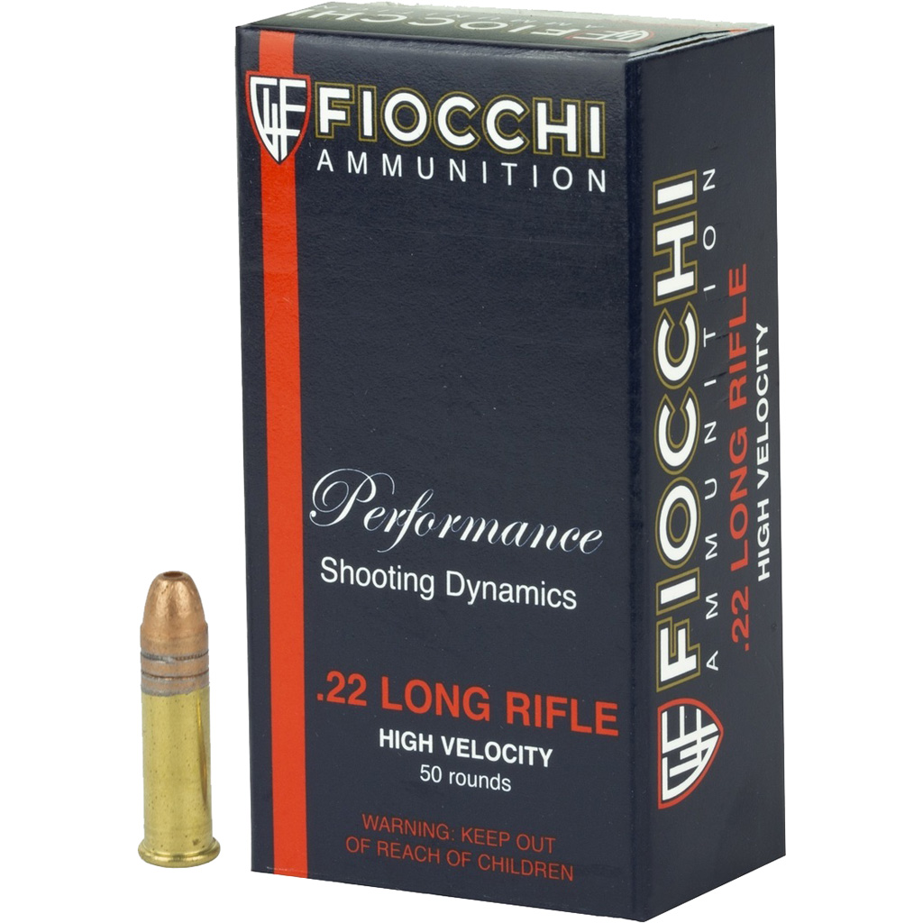 Fiocchi Defense Dynamics Rimfire Ammo 22 LR. 38 gr. CPHP 50 rd.