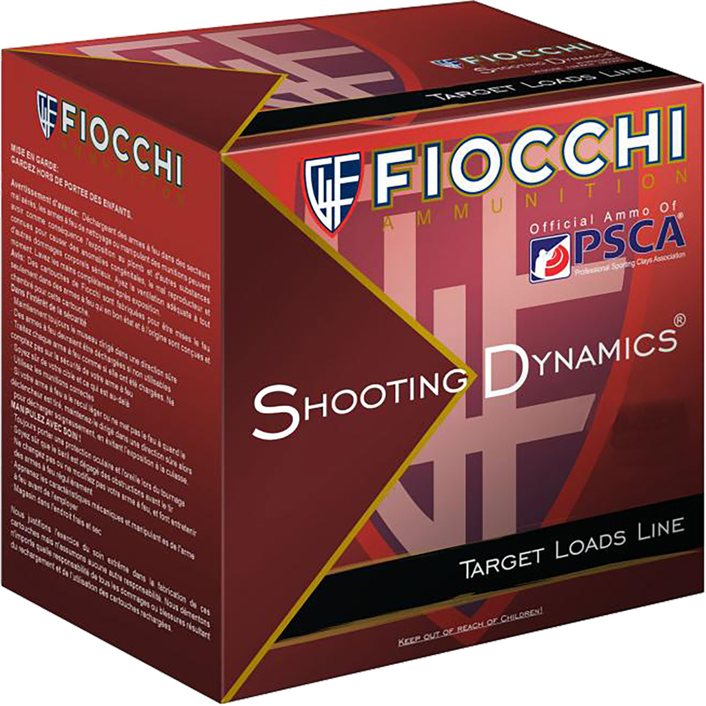 Fiocchi Shooting Dynamics Shotgun Loads 20 ga. 2.75 in. 7/8 oz. 1210 FPS 7.5 Shot 25 rd.