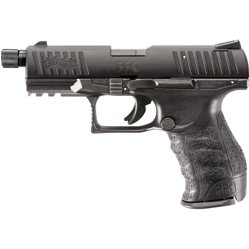 Walther PPQ SD Tactical Pistol 22 LR. 4 in. Black 12 rd. Threaded