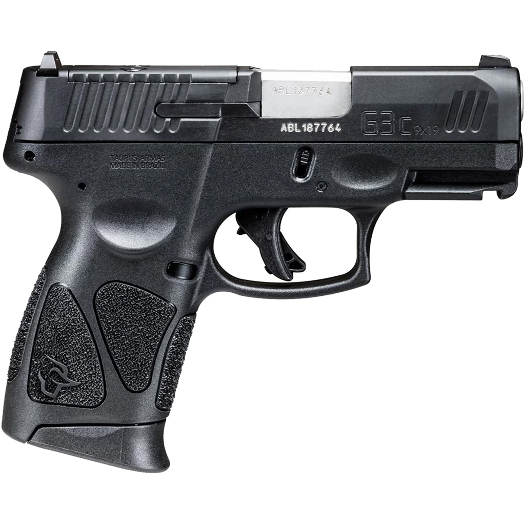 Taurus G3C Optic Ready Pistol 9mm 3.26 in. Black 10 rd.