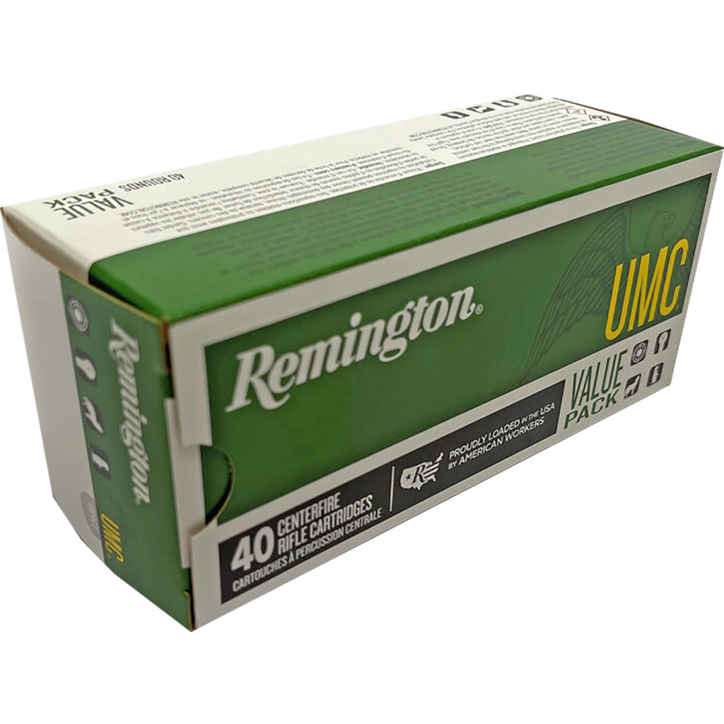 Remington UMC Centerfire Rifle Ammo 22-250 Rem. 45 gr. JHP 40 rd.