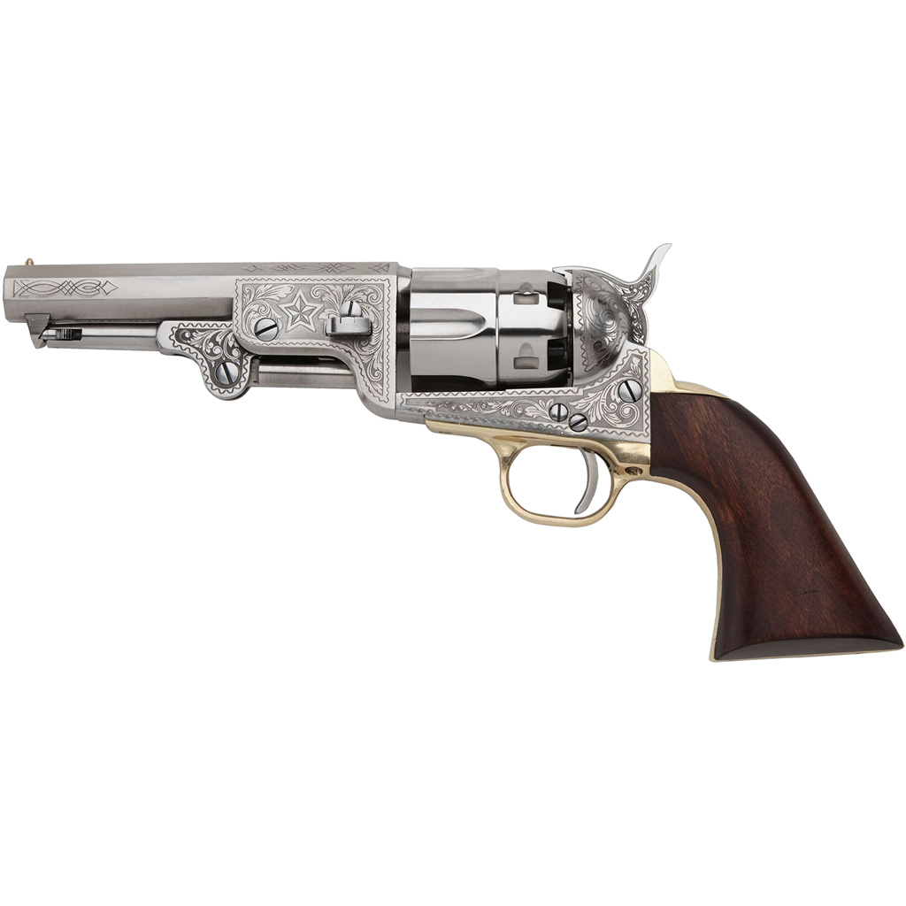 Pietta 1851 US Marshall Revolver 44 cal. 5.5 in. Polished Steel Walnut