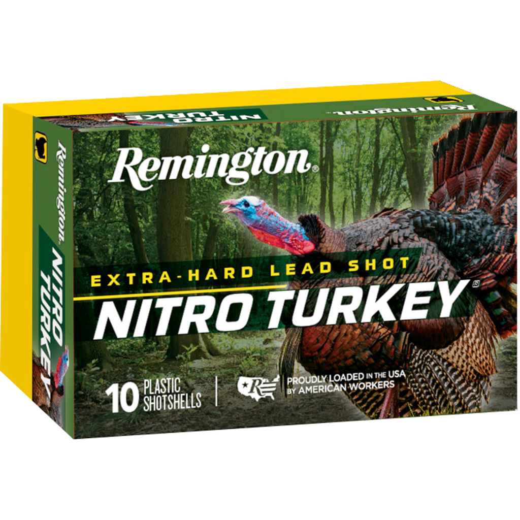 Remington Nitro Turkey Extended Range Magnum Loads 12 ga. 2.75 in. 1 1/2 oz. 5 Shot 10 rd.