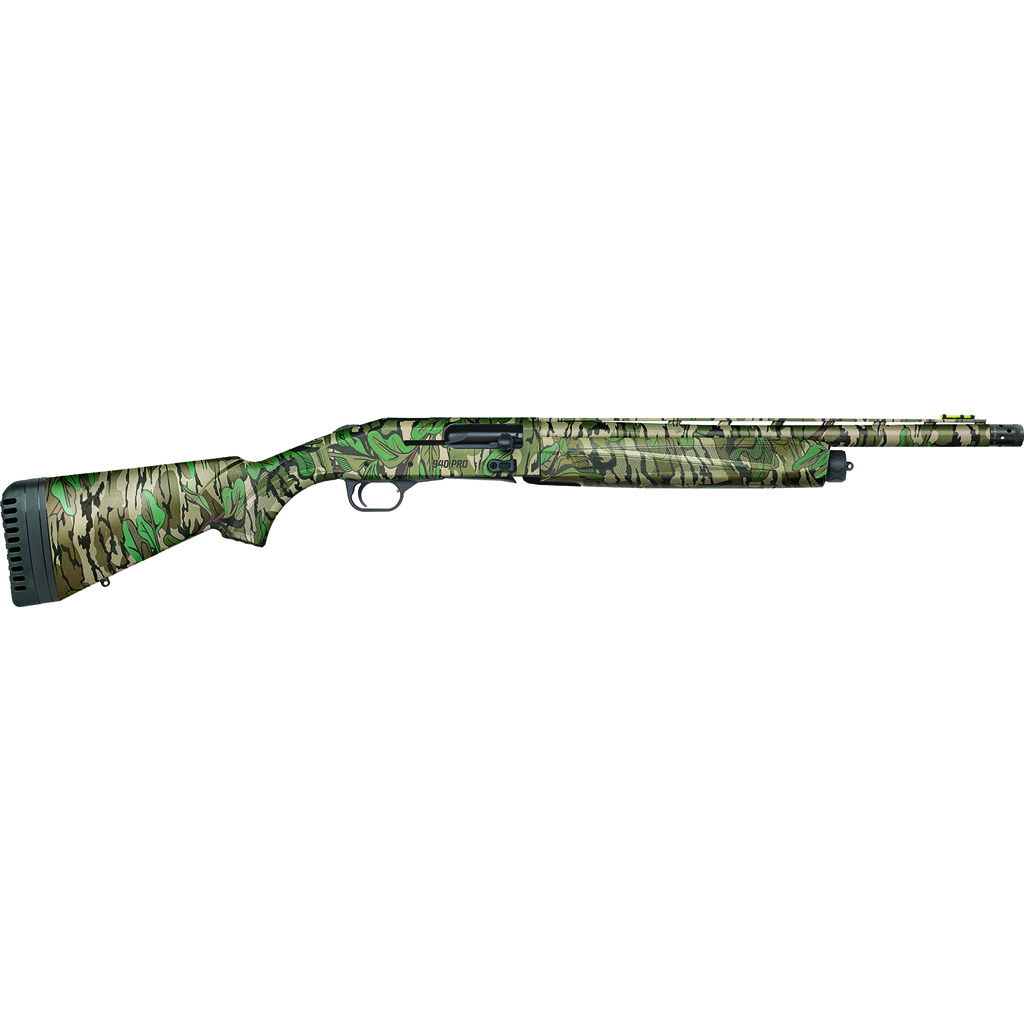 Mossberg 940 Pro Turkey Shotgun 12 ga. 18.5 in. Mossy Oak Green Leaf 3in.