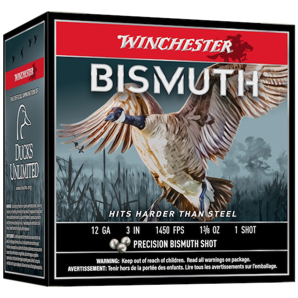 Winchester Bismuth Shotgun Load 12 ga. 3 in. 1 3/8 oz. 1 Shot 25 rd.