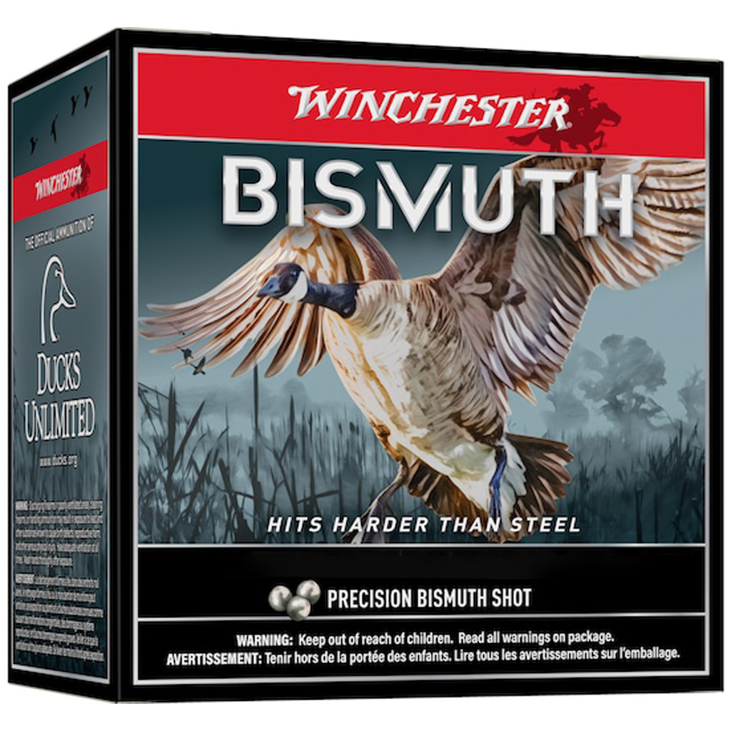 Winchester Bismuth Shotgun Load 20 ga. 3 in. 1 1/8 oz. 4 Shot 25 rd.