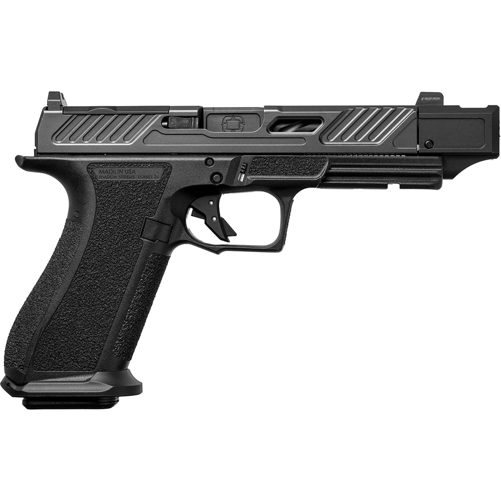 Shadow Systems DR920P Elite Slide Optic Pistol 9mm Black Frame Compensated Barrel Black 17 rd.