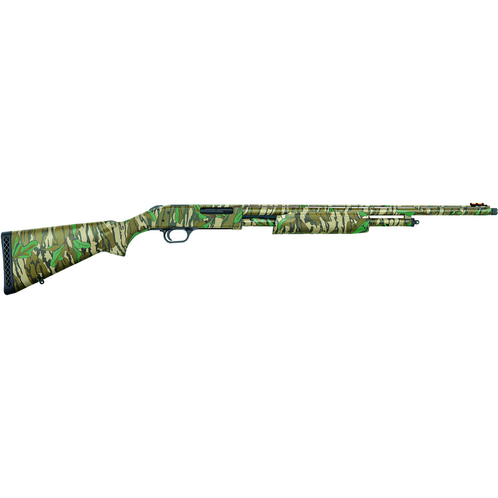 Mossberg 500 Turkey Shotgun 410 ga. 24 in. Mossy Oak Green Leaf 3 in.