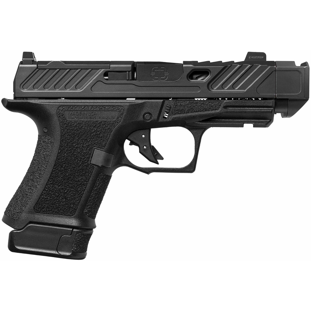 Shadow Systems CR920P Elite Slide Optic Pistol 9mm 3.41 in. Black Frame Compensated Black 13 rd.