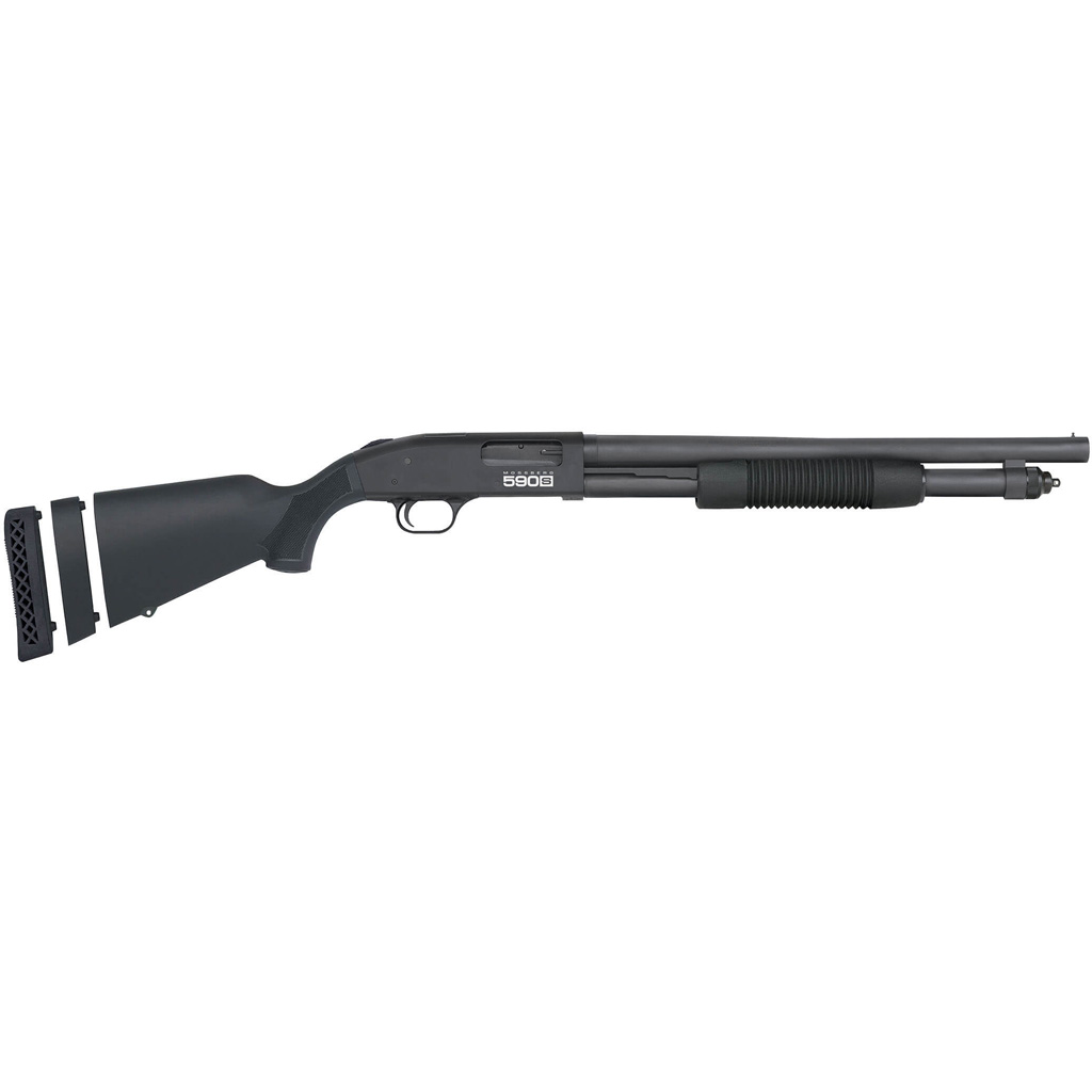 Mossberg 590S Super Bantam Security Shotgun 12 ga. 18.5 in. Black 3 in.