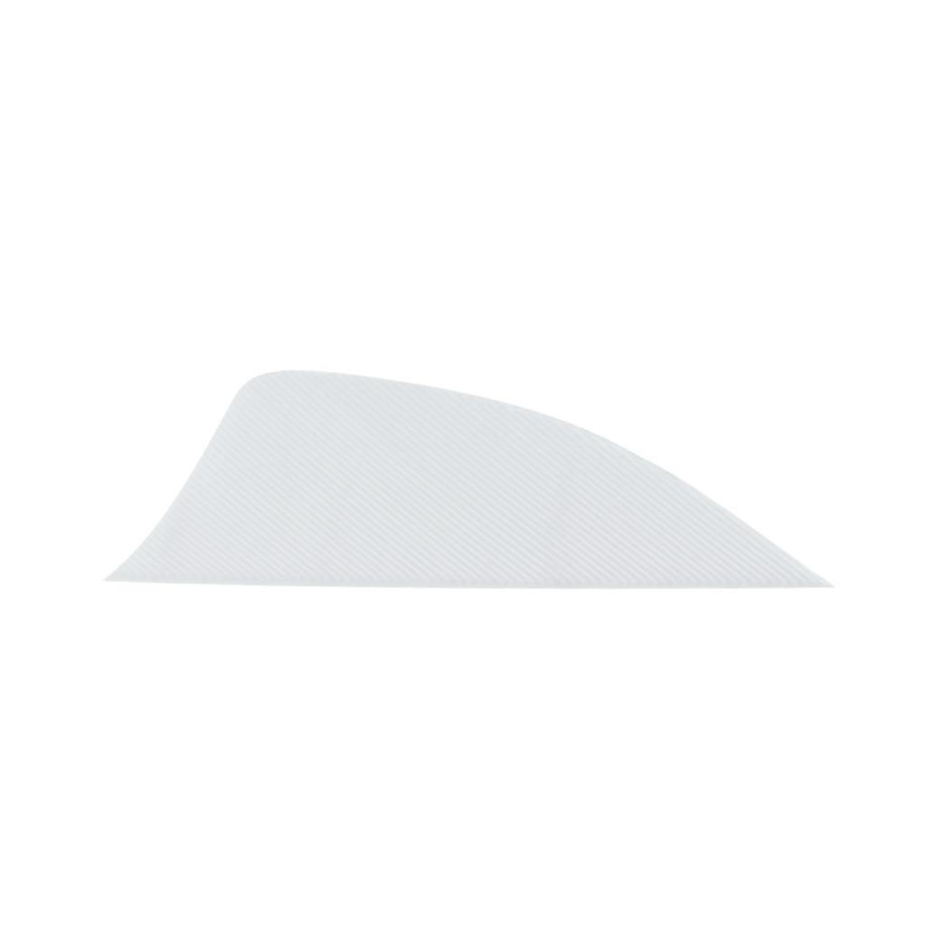 Trueflight Shield Cut Feathers White 2 in. RW 100 pk.