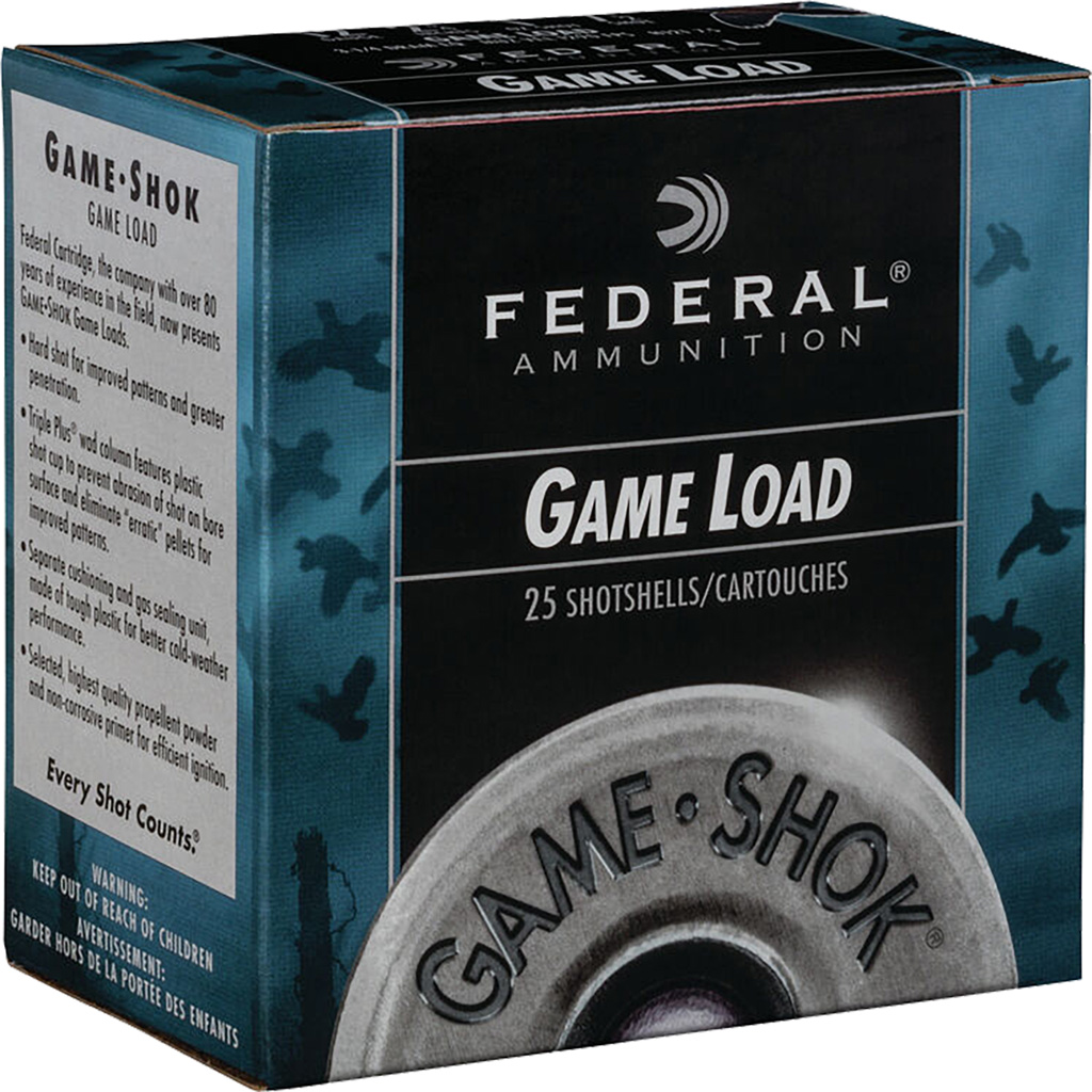 Federal Game-Shok Upland Load 12 Gauge 2.75 in. 1 oz. 7.5 Shot 25 rd.