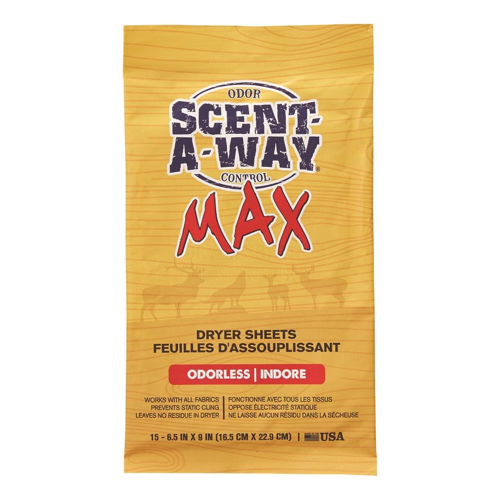 Scent-A-Way Max Dryer Sheets 15 pk.