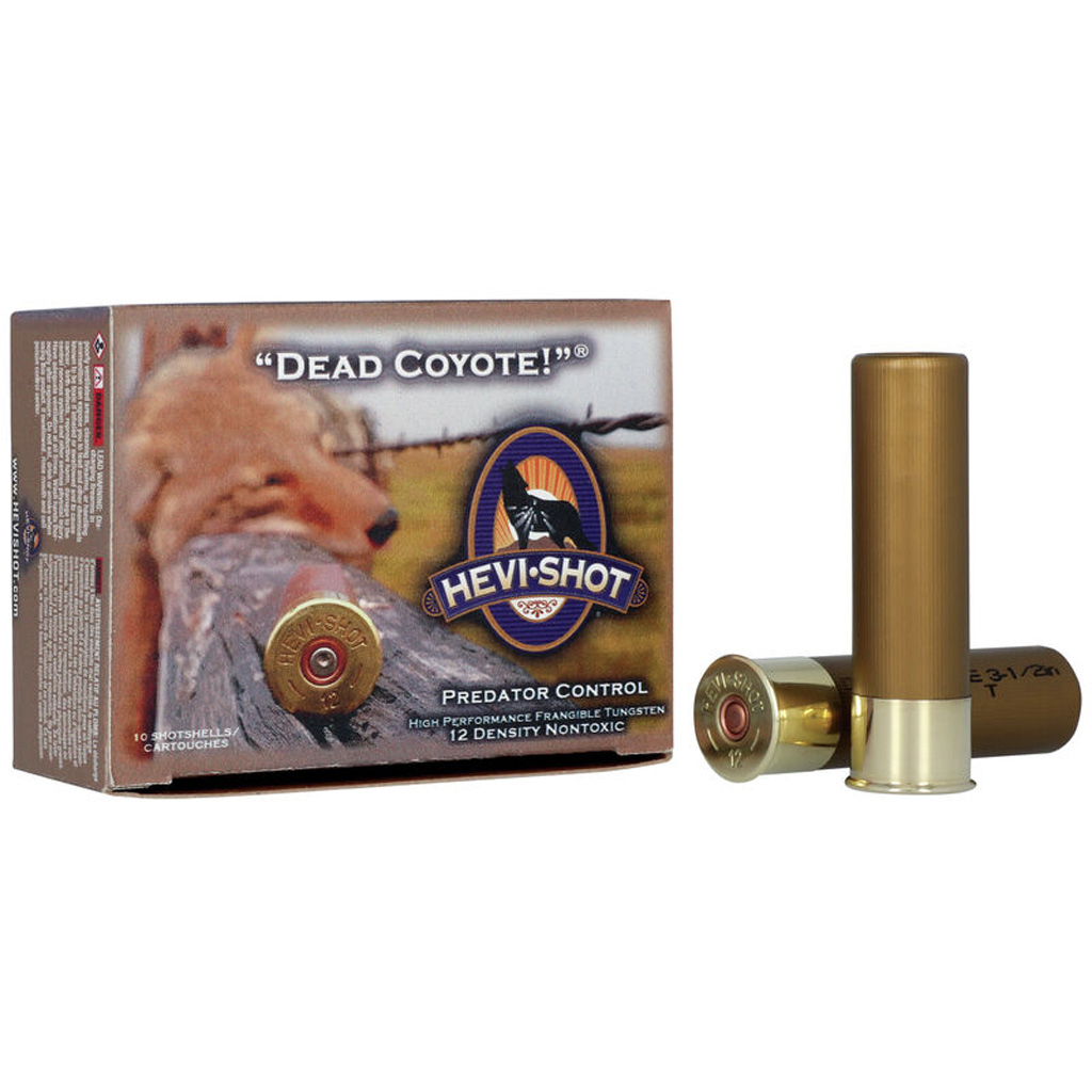 Hevi Shot Dead Coyote Load 12 ga. 3.5 in. 1 5/8 oz. T Shot 10 rd.