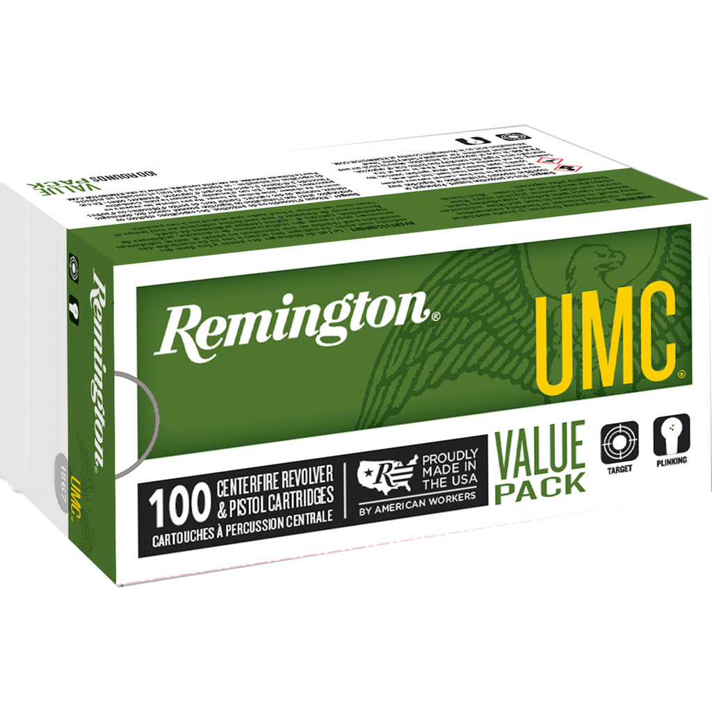 Remington UMC Handgun Ammo 380 ACP 88 gr. JHP 100 rd.