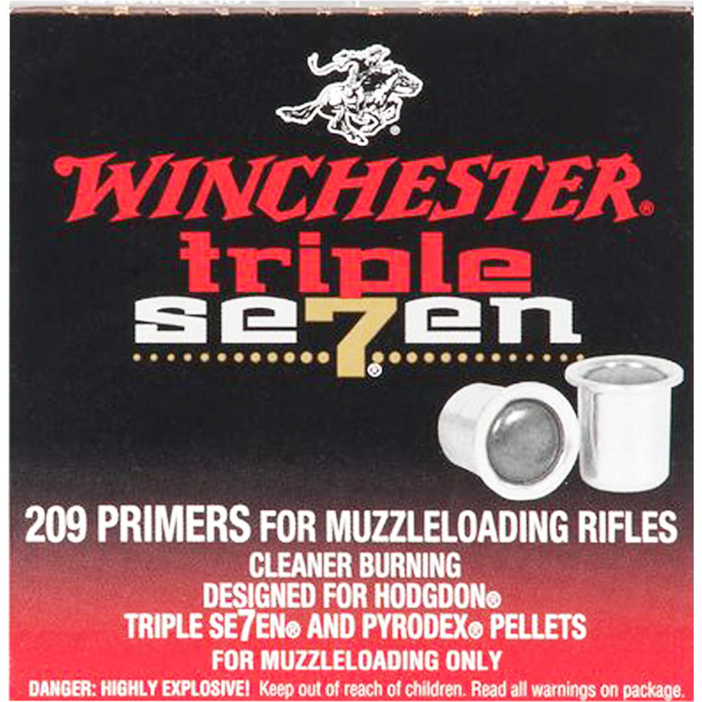 Winchester Triple Seven 209 Muzzleloader Primers 100 pk. HAZ