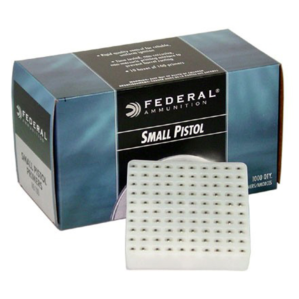 Federal Pistol Primers Small Magnum 1000 ct. HAZ