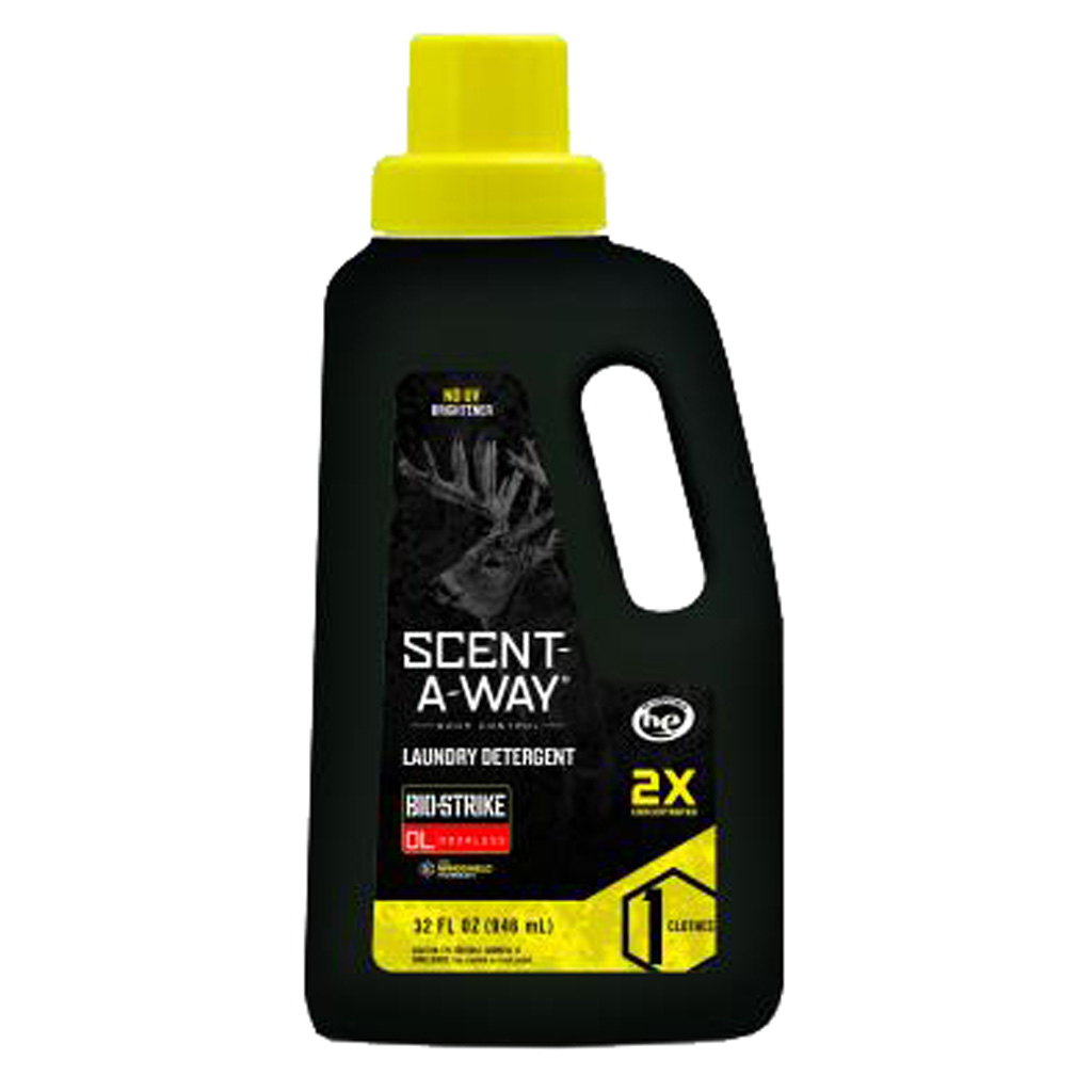 Scent-A-Way BioStrike Laundry Detergent 32 oz.