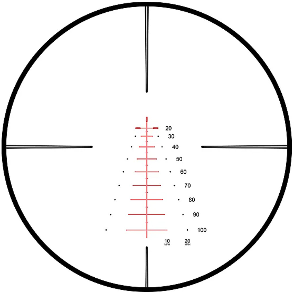 Hawke XB30 Compact Crossbow Scope 2-8x 36 Illuminated Reticle