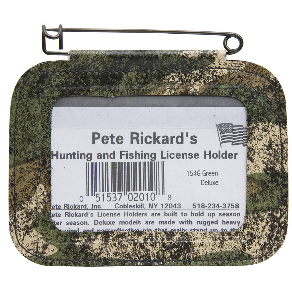 Rickards Hunting License Holder Single Camo