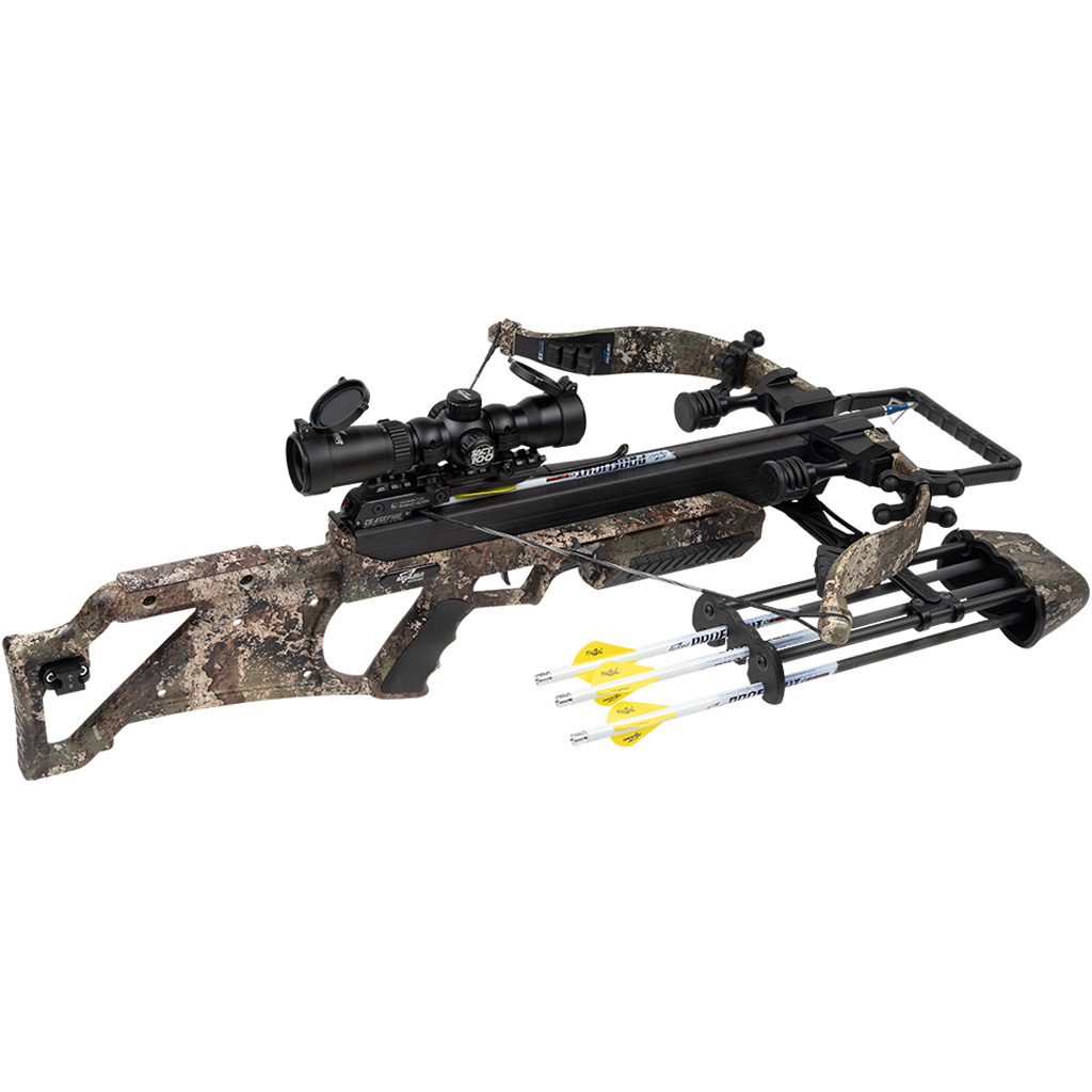 Excalibur Micro Suppressor Extreme Crossbow Strata Tact100 Scope and Charger EXT