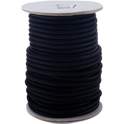 GWS Rubber Tubing 50 ft. Black