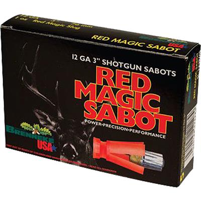 Brenneke Red Magic Sabot Slugs 12 ga. 3 in. 1 oz. 5 rd.