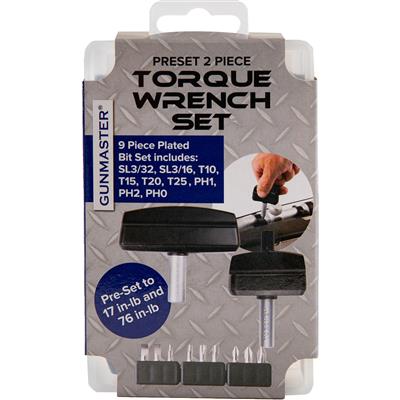 Gunmaster Torque Wrench Set