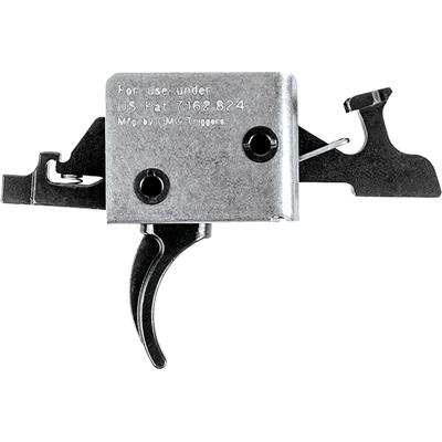 CMC Triggers AR15/AR10 Two Stage Trigger Curved 1 lb. Set-3lb. Release