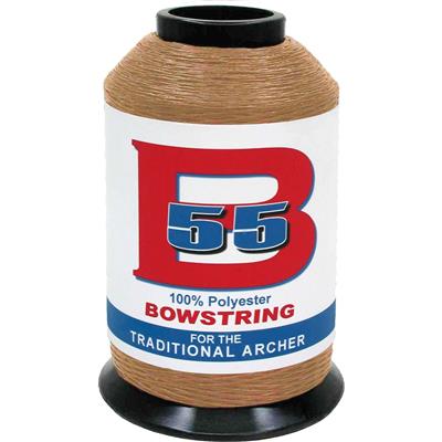 BCY B55 Bowstring Material Medium Brown/Tan 1/4 lb.