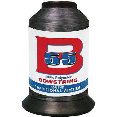 BCY B55 Bowstring Material Gunmetal 1/4 lb.