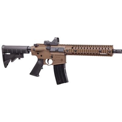 Crosman Full Auto R1 Air Rifle with Red Dot Flat Dark Earth