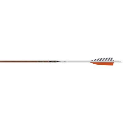 Easton Carbon Legacy 5mm Arrows 4 in. Helical Feathers 340 6 pk.