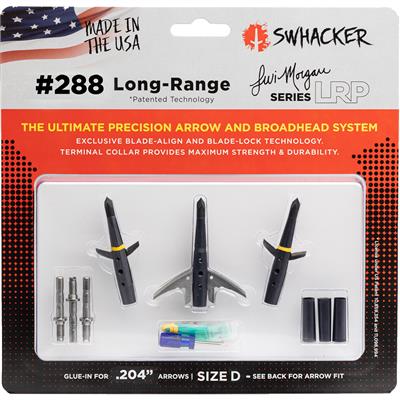 Swhacker LRP Broadhead Kit 2 Blade .204 Size D 3 pk.