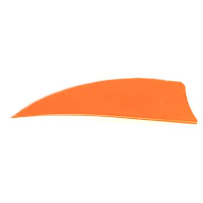 Trueflight Shield Cut Feathers Orange 3 in. RW 100 pk.